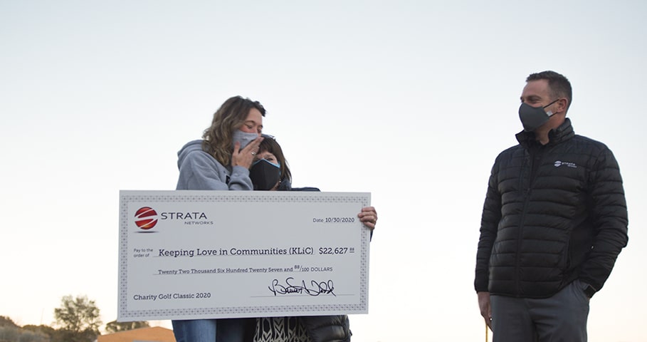 Strata Charity Classic KLiC Donation